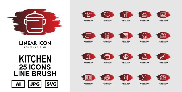 Набор иконок на тему food