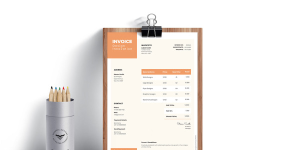 Фирменный стиль на тему графика