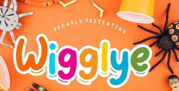 Шрифт на тему графика