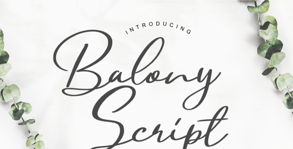 Шрифт на тему графика