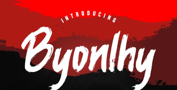 Шрифт на тему графика