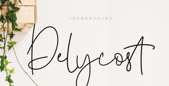 Шрифт на тему графика