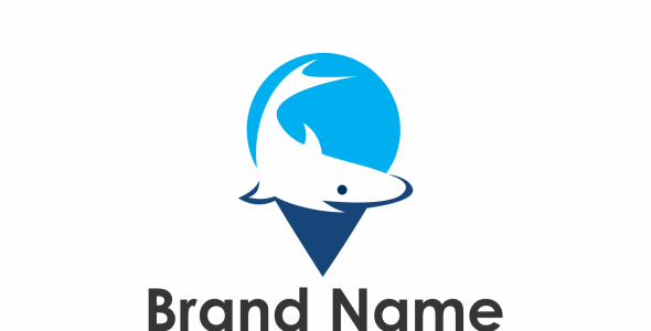 Шаблон логотипа на тему графика