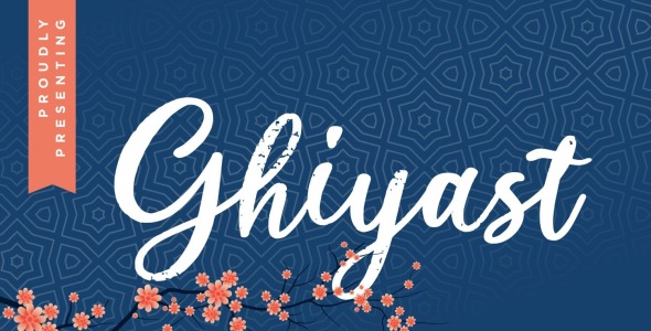 Шрифт на тему графика