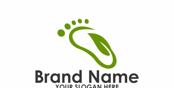 Шаблон логотипа на тему графика