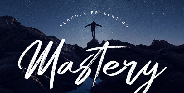 Шрифт на тему графика