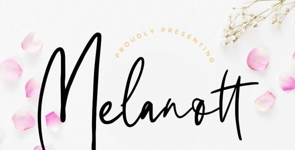 Шрифт на тему графика