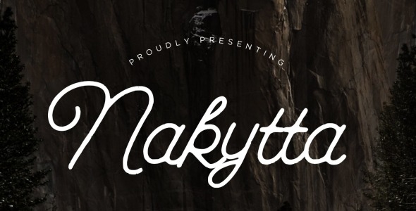 Шрифт на тему графика