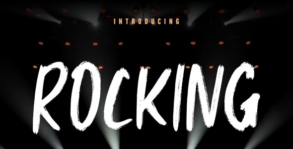 Шрифт на тему графика