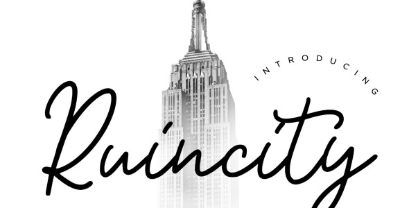 Шрифт на тему графика