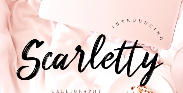 Шрифт на тему графика