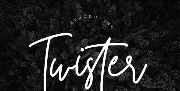 Шрифт на тему графика