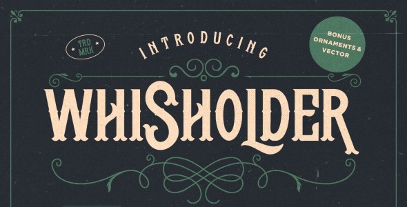 Шрифт на тему графика