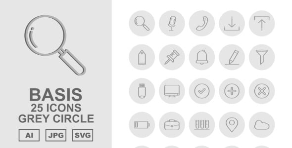 Набор иконок на тему data