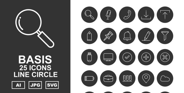 Набор иконок на тему data