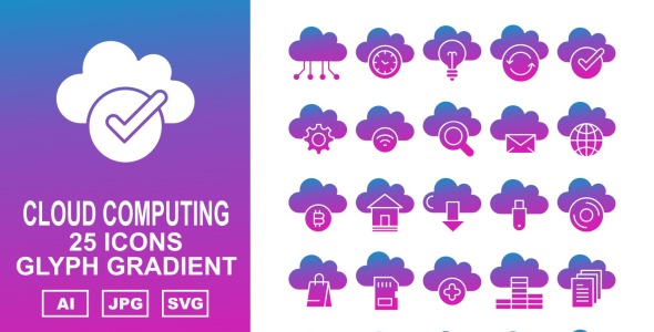 Набор иконок на тему computer