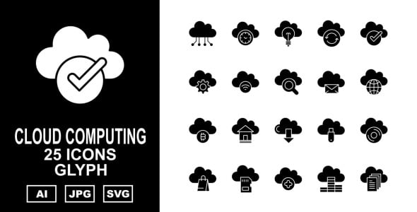 Набор иконок на тему computer