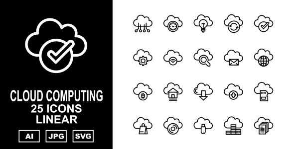 Набор иконок на тему computer