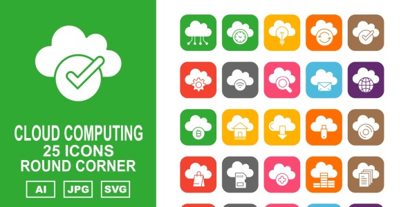 Набор иконок на тему computer