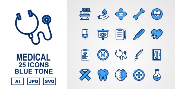 Набор иконок на тему medical