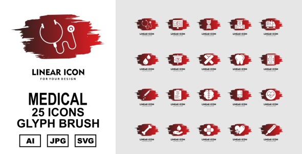 Набор иконок на тему medical