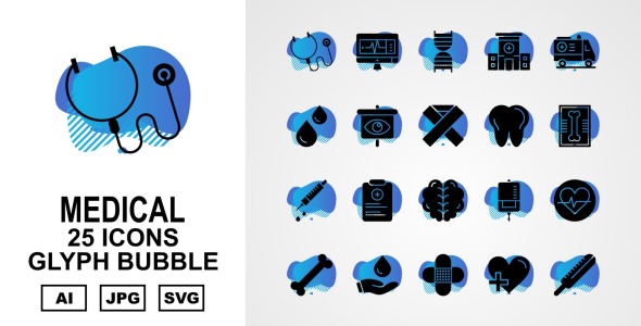 Набор иконок на тему medical