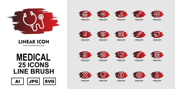 Набор иконок на тему medical