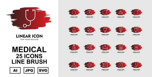 Набор иконок на тему medical