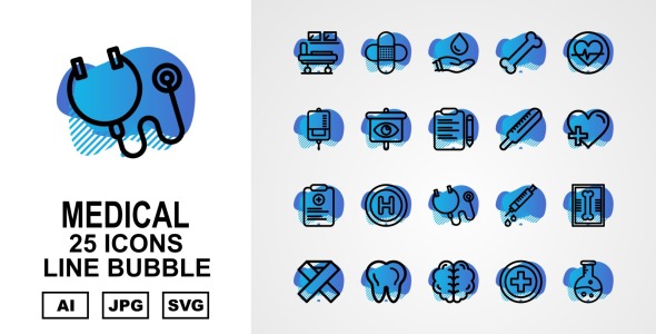 Набор иконок на тему medical