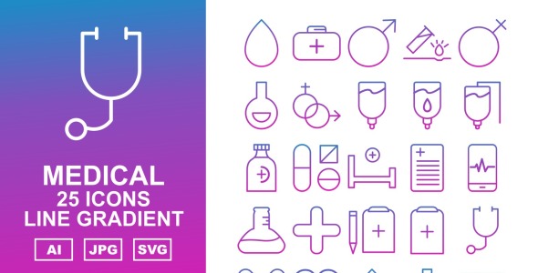 Набор иконок на тему medical