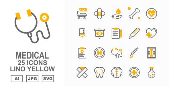 Набор иконок на тему medical