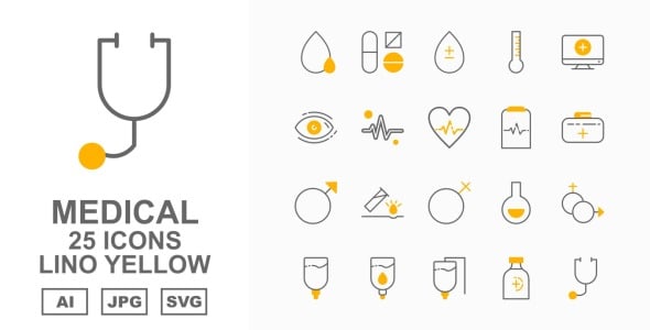 Набор иконок на тему medical