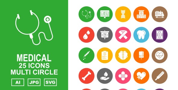 Набор иконок на тему medical