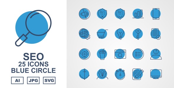 Набор иконок на тему business