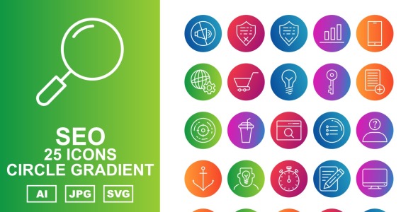 Набор иконок на тему business