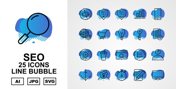 Набор иконок на тему business