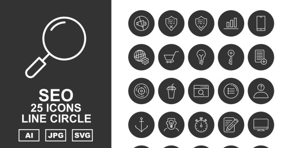 Набор иконок на тему business