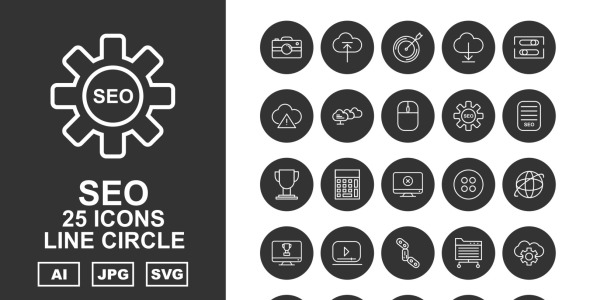 Набор иконок на тему business