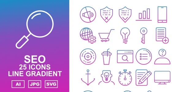 Набор иконок на тему business