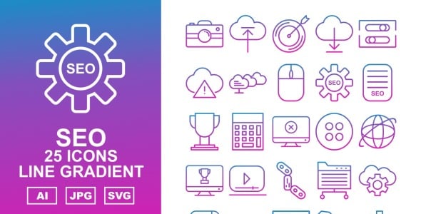 Набор иконок на тему business