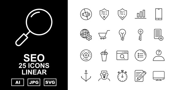 Набор иконок на тему business