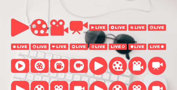 Набор иконок на тему social media