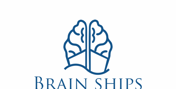 Шаблон логотипа на тему графика