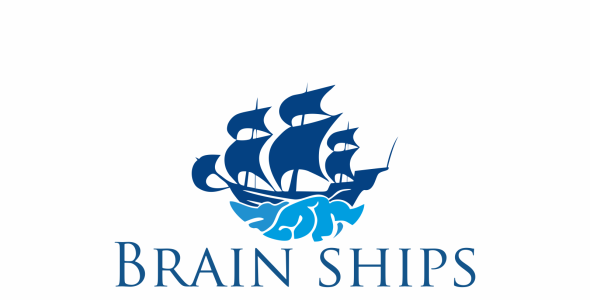 Шаблон логотипа на тему графика