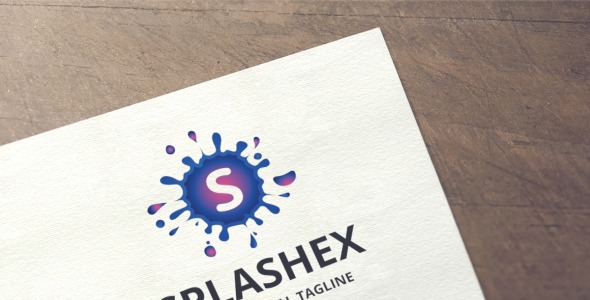 Шаблон логотипа на тему графика