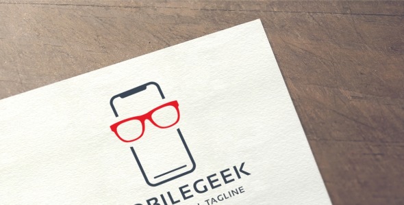 Шаблон логотипа на тему графика