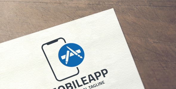 Шаблон логотипа на тему графика