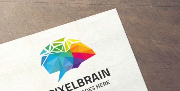 Шаблон логотипа на тему графика