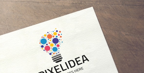 Шаблон логотипа на тему графика