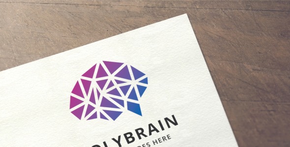 Шаблон логотипа на тему графика